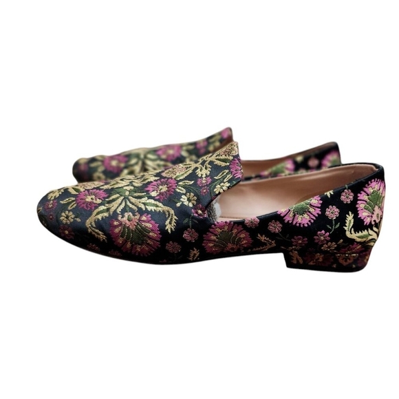 Lewit Brocade Smoking Slippers Flats Size EU 38/US 7.5 - Picture 7 of 14